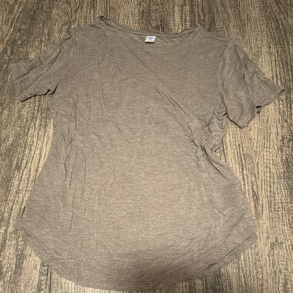 Casual Tan Women's Tee Sparkly